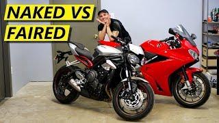 Sport Bike Vs Naked Bike (Which is Better?)