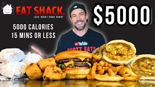 TRYING TO WIN THE $5,000 FAT SHACK 5K FOOD CHALLENGE (WITH LEG DAY BONUS!) SCOTT EATS YOUTUBE