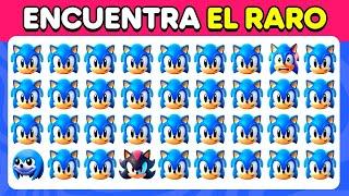 Encuentra el raro | Edición Sonic the Hedgehog | Quiz 25 niveles épicos