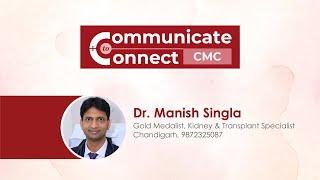 Dr  Manish Singla, Kidney donor?