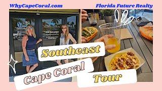 SE Cape Coral TOUR of the Yacht Club and South Cape | Cape Coral Florida waterfront paradise awaits!