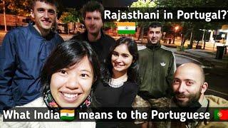 Glimpse of India in Portugal | came to me as surprise | locals appreciation of a foreign culture