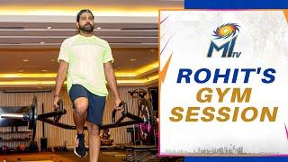 Rohit Sharma's gym session | Mumbai Indians