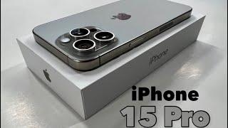 iPhone 15 Pro Natural Titanium - Unboxing Hands-On First Look