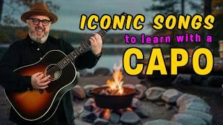 5 Easy Capo Songs for Beginners | Play Without Barre Chords!