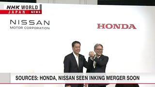 Honda, Nissan discuss potential merger in major automotive shake-upーNHK WORLD-JAPAN NEWS