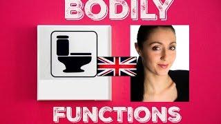 Learn ENGLISH: Bodily Functions - TRUMP / BURP / BLUSH & many more