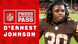 D'Ernest Johnson on First NFL Start | NFL Press Pass