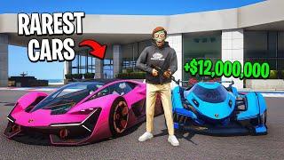 Stealing the RAREST Supercars in GTA 5 RP..