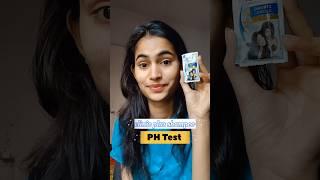 Clinic plus shampoo pH test #shampoo #phtest #shorts
