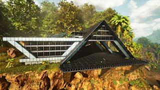  Let's Build a Modern Tek Base A-Frame in ARK: Survival Ascended! Part 1