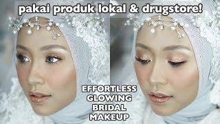 MAKEUPIN FOLLOWER INSTAGRAM: Effortless Glowing Bridal Makeup Pakai Produk Lokal & Drugstore