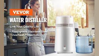 VEVOR Water Distiller Machine--Live Your Quality Life