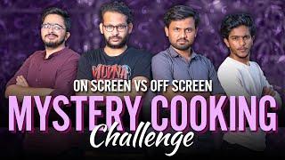 On Screen Vs. Off Screen  Mystery Cooking Challenge!!! | Part 4| Mad For Fun