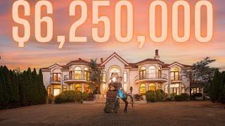 MASSIVE KING OF MOUNTAIN $6.25M MEGA MANSION IN CRESSKILL NJ