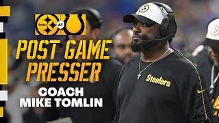 Coach Mike Tomlin Postgame Press Conference (Week 4 at Colts) | Pittsburgh Steelers