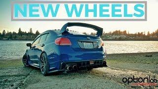 OPTION LAB R716 WHEELS | MICHELIN PILOT SPORT 4S | 2015 SUBARU WRX 2016 2017 2018