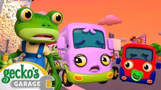 Baby Truck's Popcorn Movie Night | Gecko's Animal Pals | Animal & Vehicle Cartoons | Kids Cartoons