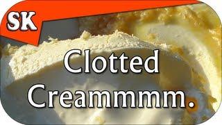 HOW TO MAKE CLOTTED CREAM - Devonshire or Cornish Cream