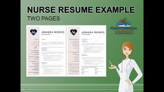 Nurse Resume Example 2022