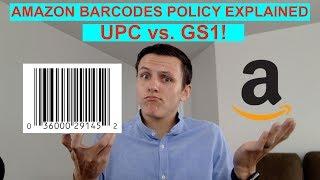 Amazon Barcodes EXPLAINED! UPC vs  GS1! Which One Should You Get?!