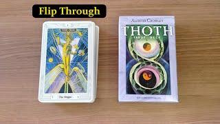 THOTH TAROT DECK - Flip Through