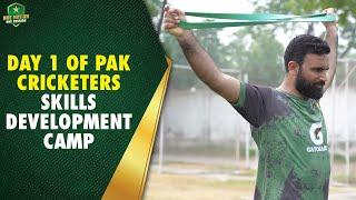 Day 1 of Pakistan Cricketers' Skills Development Camp (Phase 2) at NCA, Lahore 
