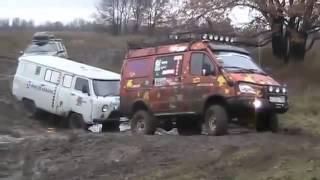 Nissan Patrol vs UAZ 452 vs GAZ Gazelle 4x4 Off road