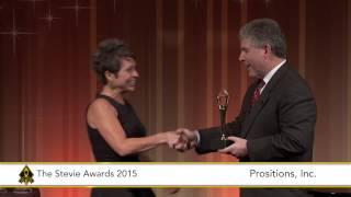 Prositions, Inc wins another Stevie Award at The 2015 American Business Awards