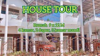 HOUSE TOUR 2021 | RUMAH SEDERHANA 9 x 12M 2 LANTAI | ROOM TOUR DAPUR SEDERHANA DAN DAPUR PINK |