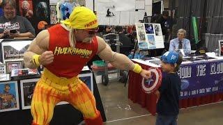 Hulk Hogan Cosplay In Fan Expo Dallas Comic Con