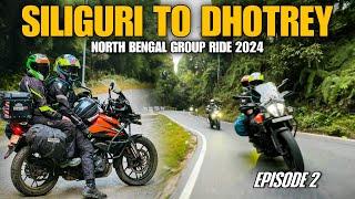 Siliguri To Dhotrey | Offbeat North Bengal 2024 | MotoVlog | Day 2