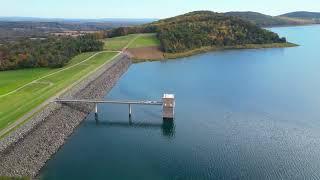 Fall Footage, Round Valley Reservoir, New Jersey October 25, 2023