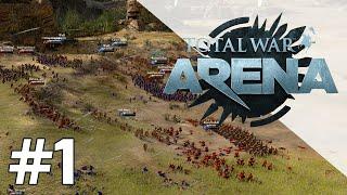 Total War: Arena - Leonidas - #1 - My First look with Jackie Fish