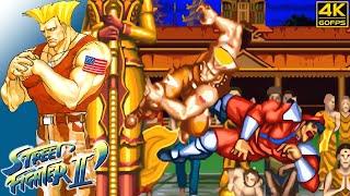 Street Fighter II: Champion Edition - Guile (Arcade / 1992) 4K 60FPS