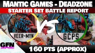 Veer-Myn VS GCPS / Mantic Games DeadZone Battle Report - Learn Along Starter Set Battle Report