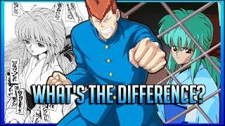 Yu Yu Hakusho: Manga vs Anime - The Saint Beasts