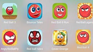 Red Ball 6 Fun, Red Ball 4,Red Ball3,Legend,Bounce Tales,Angry Redball,Red Ball Tales,Cover Orange