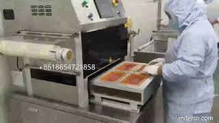 Fresh meat ground meat MAP modified atmosphere packaging machine tray sealer