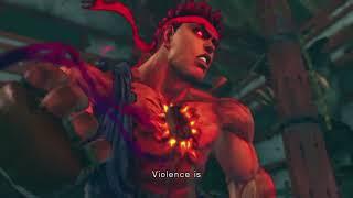 Super Street Fighter IV Arcade Edition - Evil Ryu (Intro & Win Poses)