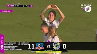 #GolesP11 Colo-Colo 11-0 Everton Cuartos Vuelta Playoffs Campeonato Femenino SQM 06-11-2024 GOLEADA