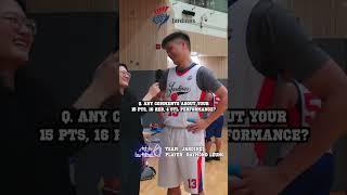 Corporate League D1 R4G2 | Jardines | Raymond Leung MVP Interview