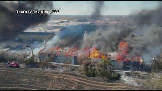 Large fire in Killeen destroys apartment complex, animal shelter evacuates