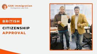 British Citizenship Approval | Naturalisation | Client Review | UK Immigration | GSN Immigration