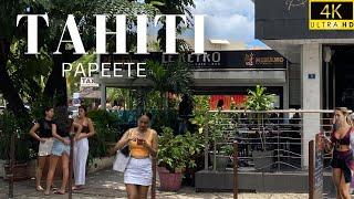 [4K] EXPLORING PAPEETE: TAHITI‘S CAPITAL CITY FRENCH POLYNESIA WALKING TOUR