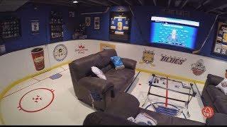 A man cave that's almost as good as being at Scottrade Center