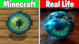 Realistic Minecraft | Real Life vs Minecraft | Realistic Slime, Water, Lava #332