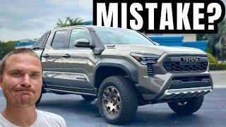 Why I Chose NOT to Buy the New Tacoma Trailhunter...Mistake?