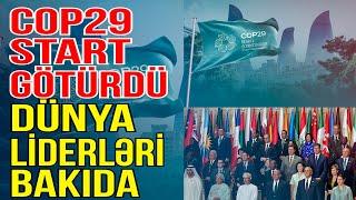 LIVE: Opening day of COP29 in Baku - Media Turk TV