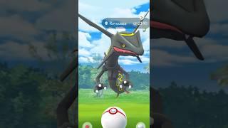 Shiny Mega Rayquaza During GO Fest 2023!